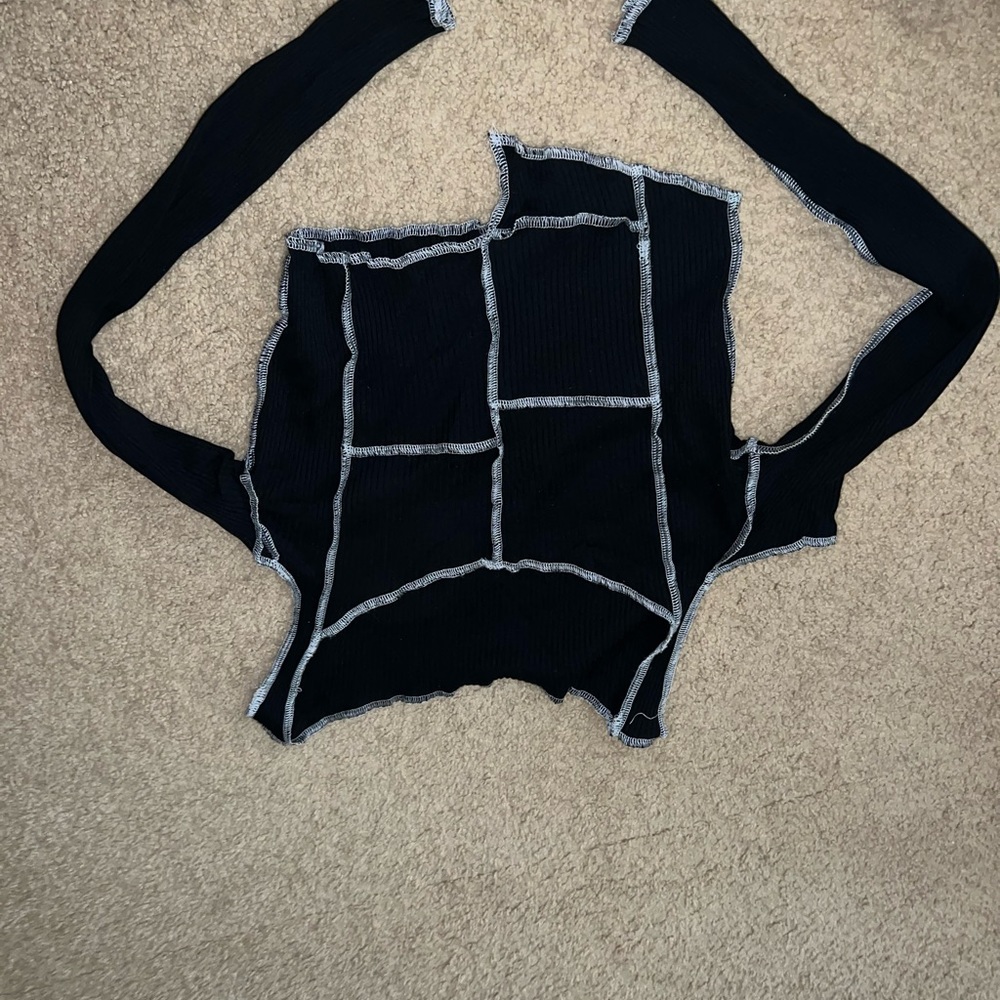 shein black long sleeve